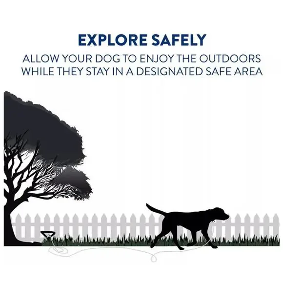 Top Paw 18" Spiral Stake & 30' Outdoor Tie Out Size Large Dogs 100 lbs Green NWT - Picture 4 of 4